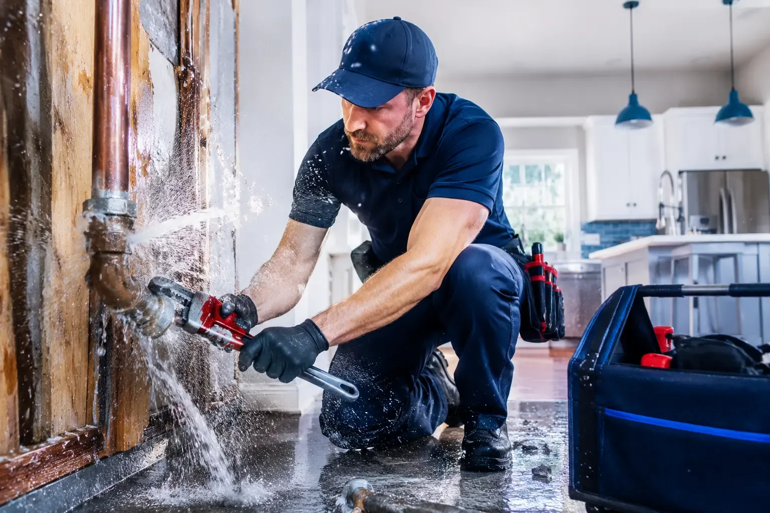 Local emergency pipe repair professionals in Hurdle Mills, NC